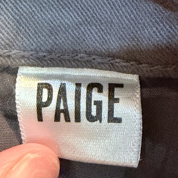 PAIGE Verdugo Ultra Skinny Gray patterned Jeans - Picture 5 of 8